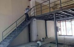 钢结构阁楼 钢楼梯 钢结构阁楼 钢楼梯